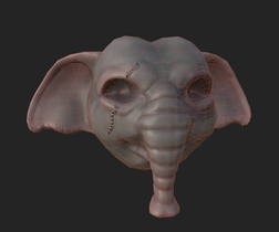 elephant ball topo